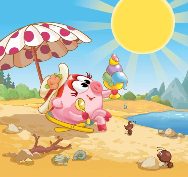 > Мультфил дед Мороза и лето