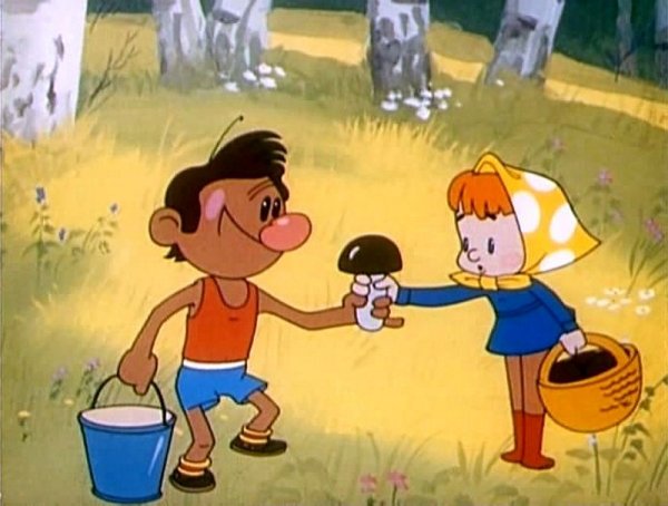 Луг с насекомыми