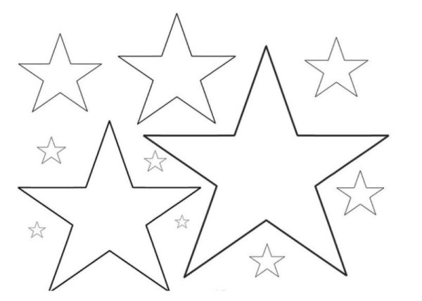 Трафареты к 9 мая