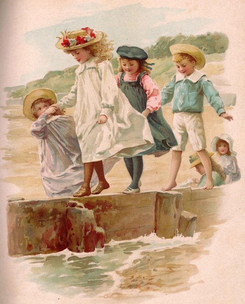 Старинные открытки с детьми