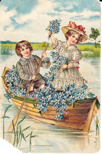 Старинные открыткс днем рождения