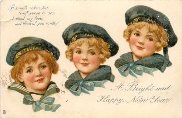 Ретро открытки с детьми