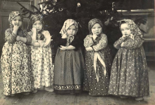 Утренник в детском саду в 50-е годы