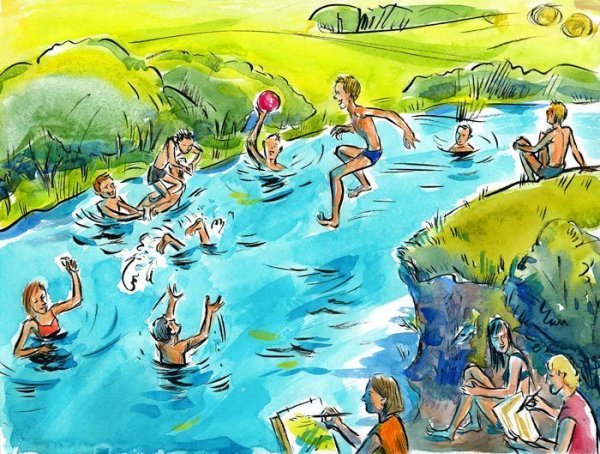 Лето для дошкольников