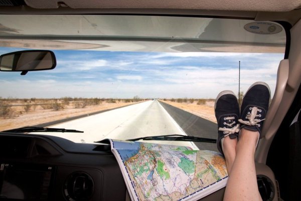 Путешествие к морю на автомобиле