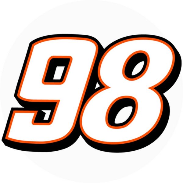 Рисунок с цифрой 98