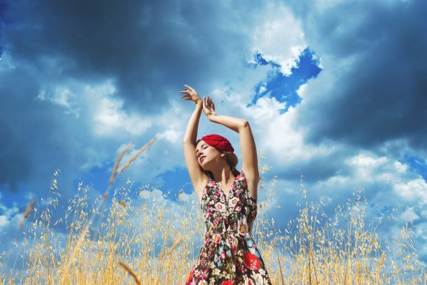 Фотосессия на природе летом