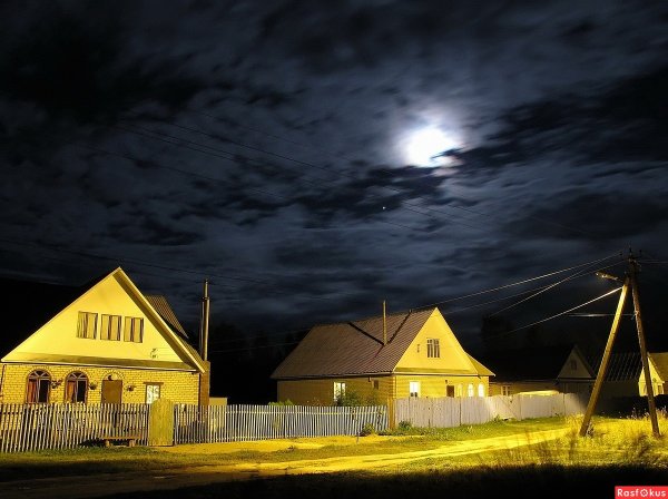 Ночная деревня