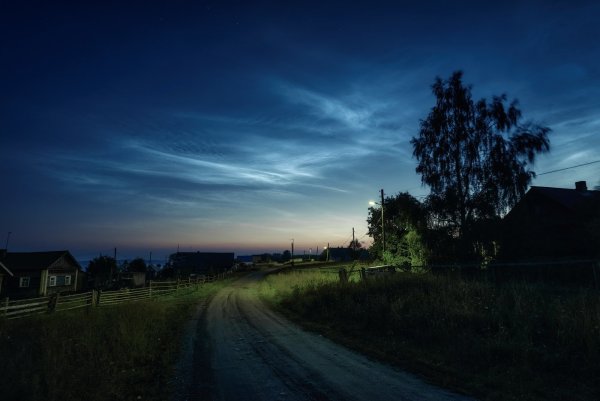 Летний вечер в деревне