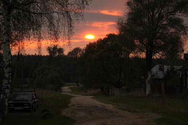 Вечер в деревне
