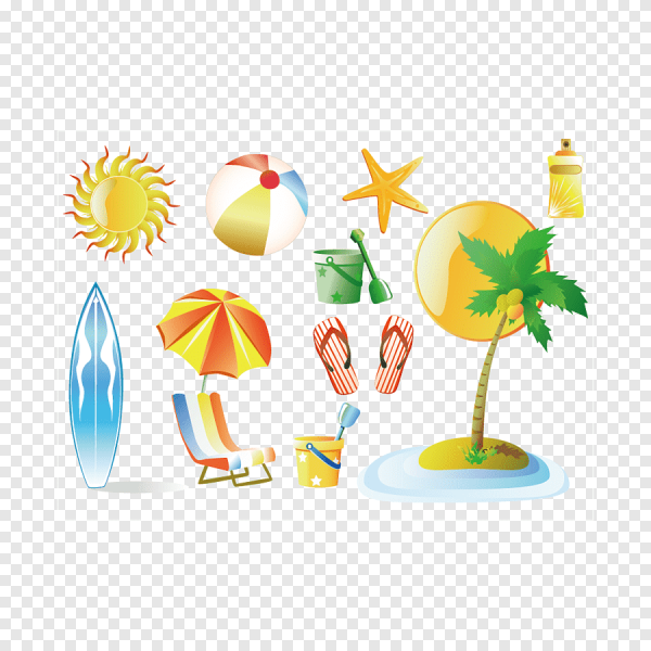 Предметы про лето для детей