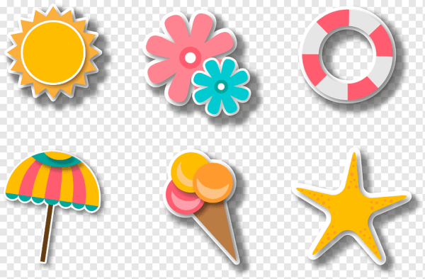 Детские векторные элементы