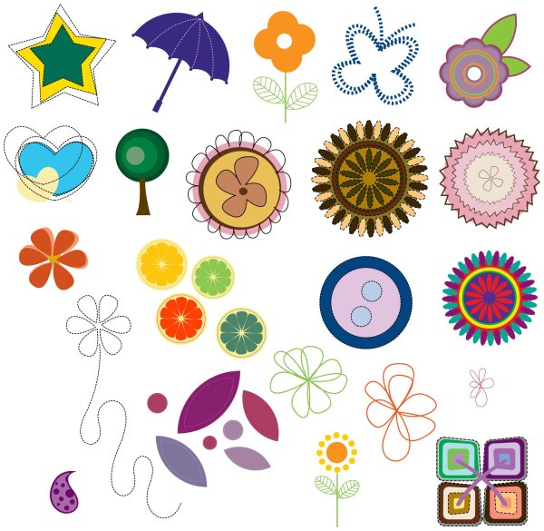 Элементы для скрапбукинга