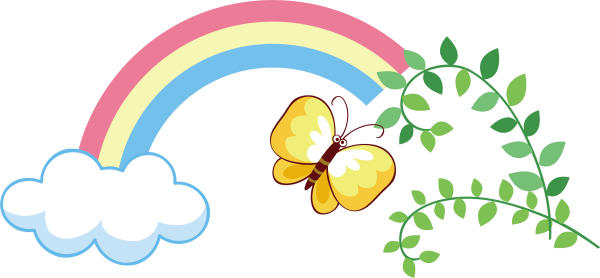 Радуга вектор на прозрачном фоне