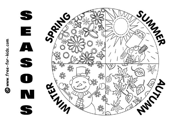 Лес раскраска для детей