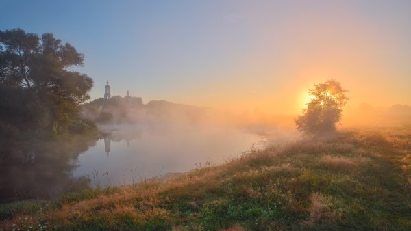 Утро в деревне