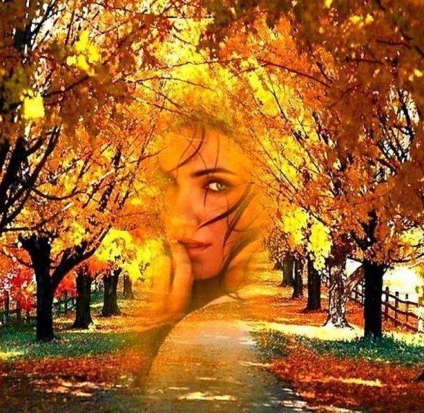 Бабье лето женщина