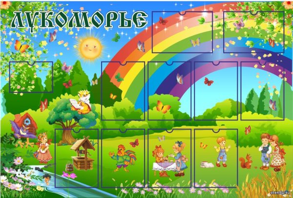 Современные стенды для детского сада