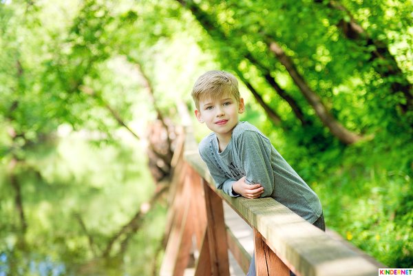 Детская фотосессия в парке