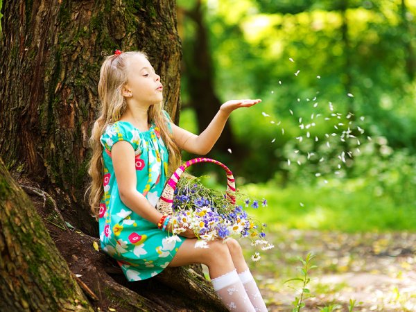 Детская фотосъемка на природе