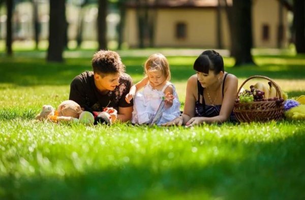 Прогулка с детьми на природе