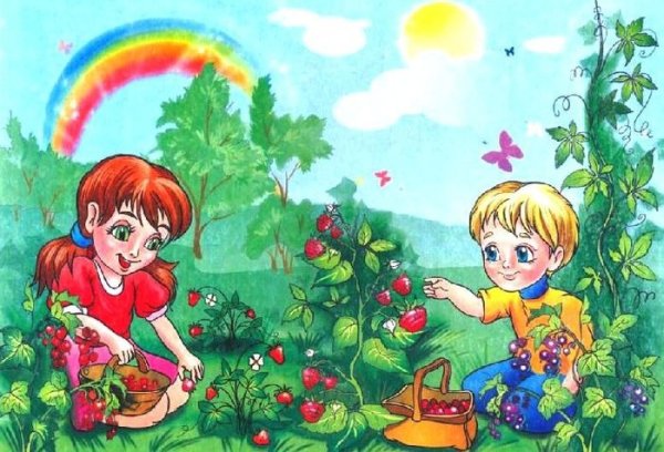 Природа летом для дошкольников