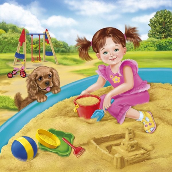 Летние забавы для дошкольников