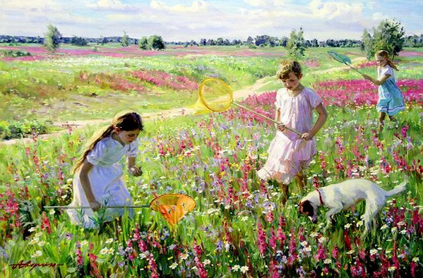 Сюжетные картины е.Батуриной