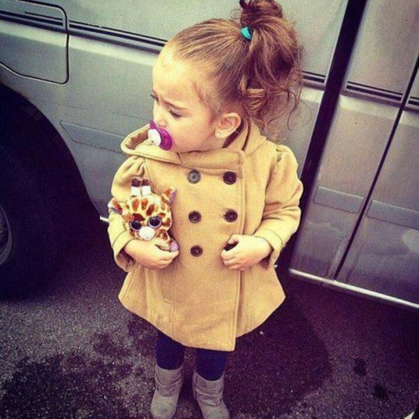 Стильные малышки девочки