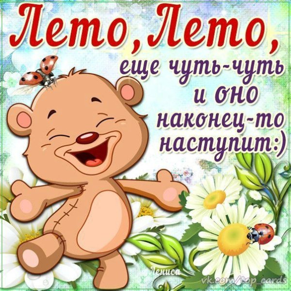 До лета осталось совсем немного