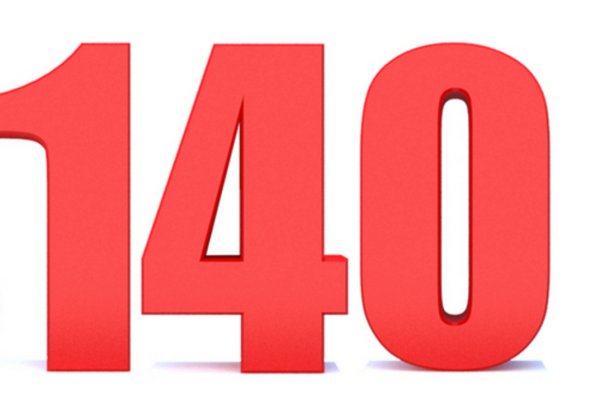 Цифра 140 картинка
