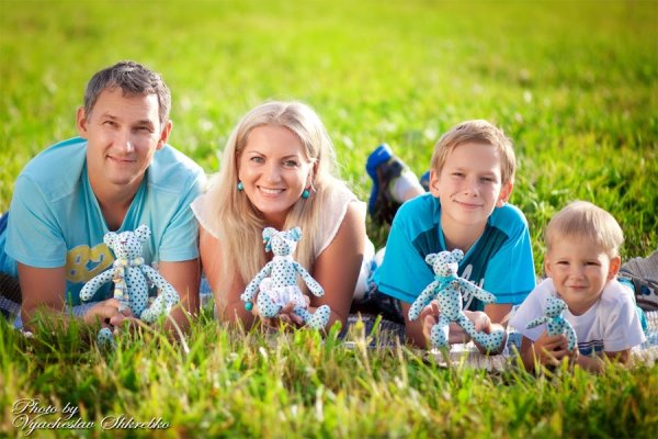 Пикник с семьей на природе