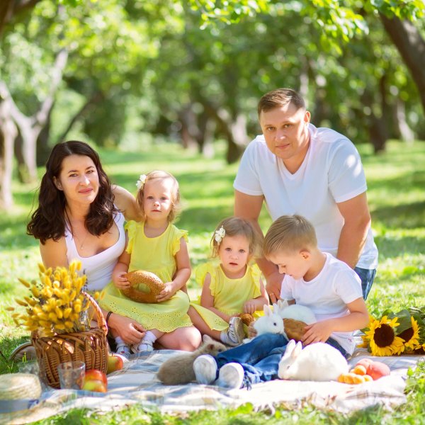 Семейная фотосессия на природе