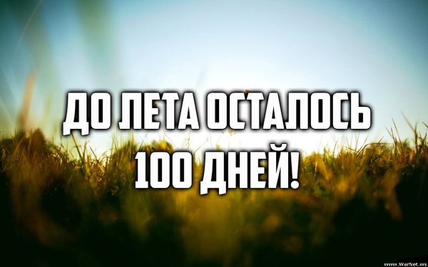 До лета осталось