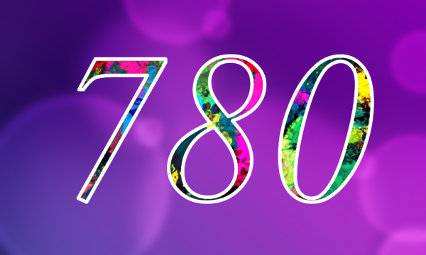 Число 780 картинка