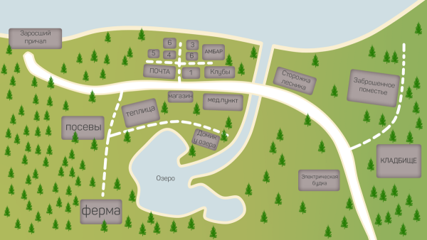 Карта совёнка Бесконечное лето