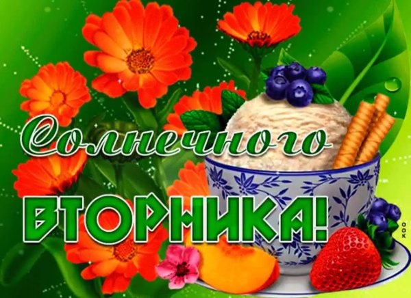 С добрым утром вторника