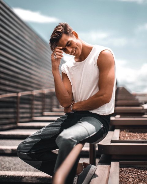 Фотосессия с парнем