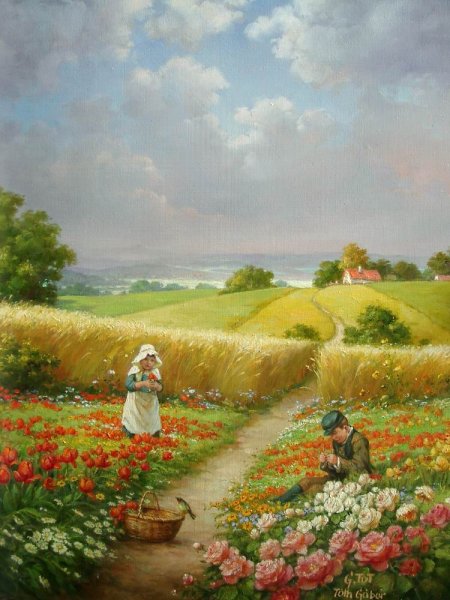 Лето живопись