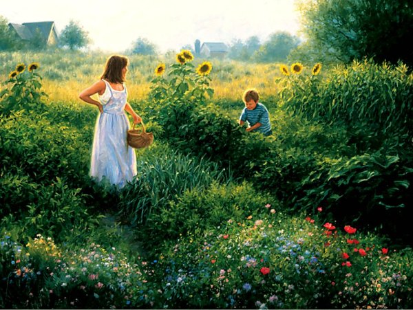 Роберт Дункана лето в деревне