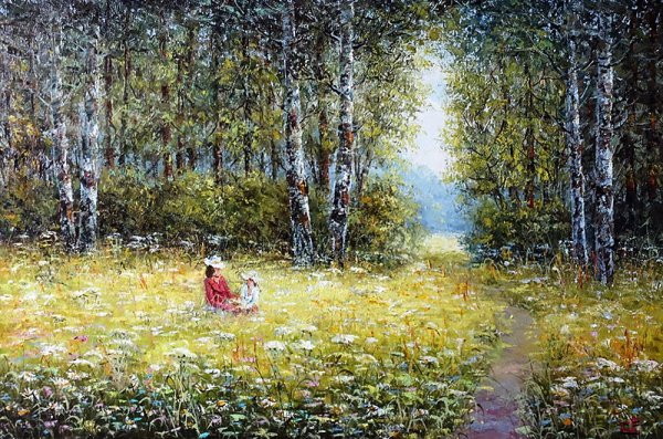 Художник Евгений Синев.пейзажи