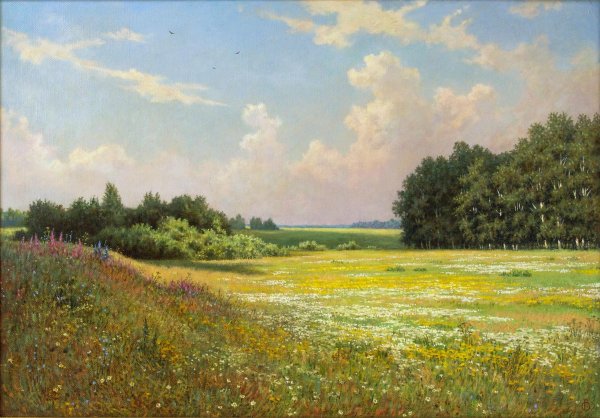 Пейзажи художник Ольшанский Борис Михайлович.