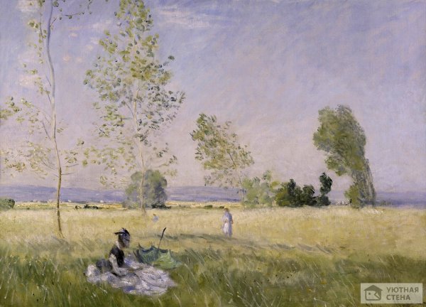 Клод Моне луг в Безоне