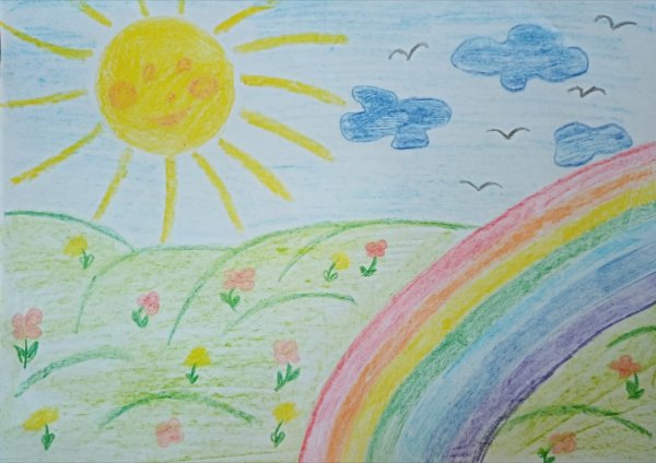 Море рисунок