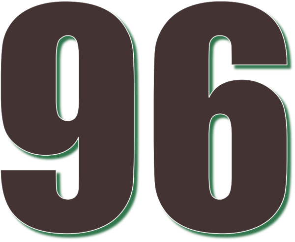 96 Белые цифры