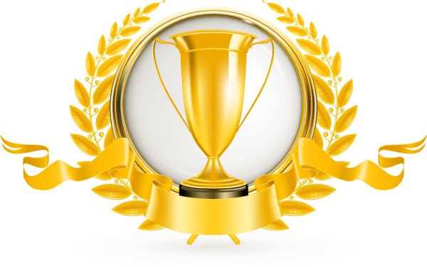 Спортивные достижения на прозрачном фоне