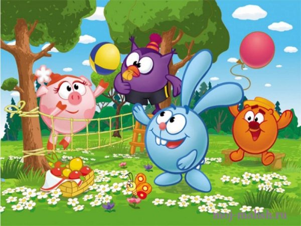 Смешарики лето