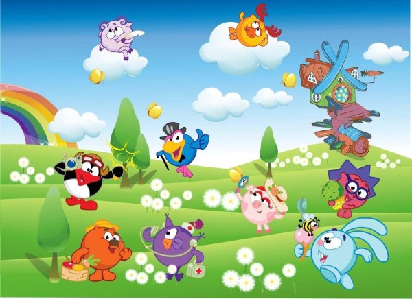 Детские красочные картинки