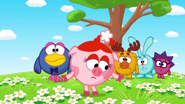 Крош Бараш Лосяш Нюша