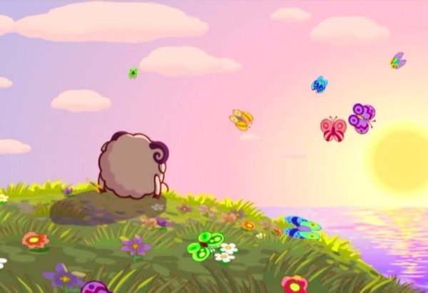 Смешарики Бараш на Поляне